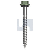 Hobsons - #14-10 x 65 Pale Eucalypt (Mist Green)-Cl4 As3566 + Scratchguard Type 17 Hex Head + Washer | Fs630-Pe (Pack Of 250)